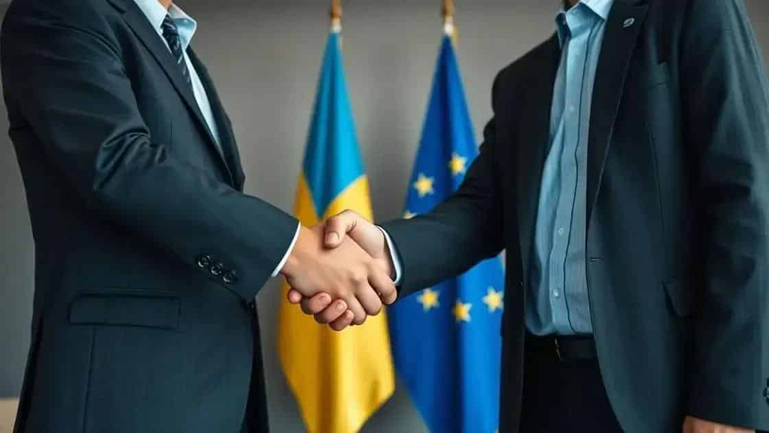 A posição da UE e o alinhamento com Zelenski