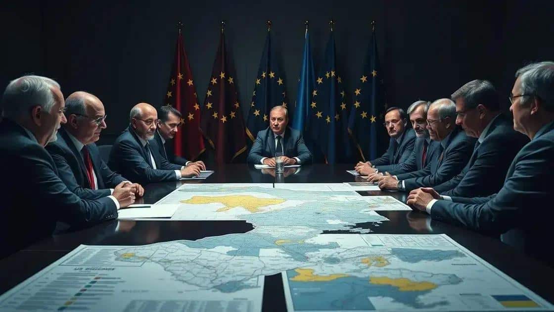 A postura da UE frente à guerra na Ucrânia e o papel de Trump