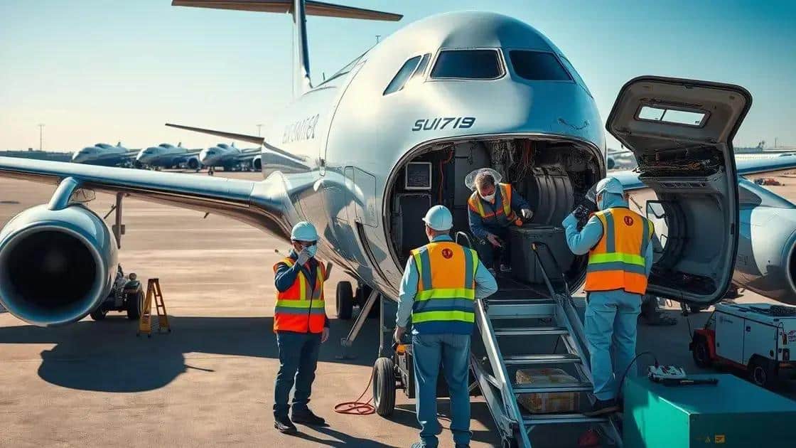 A preocupação com a segurança dos voos A preocupação com a segurança dos voos