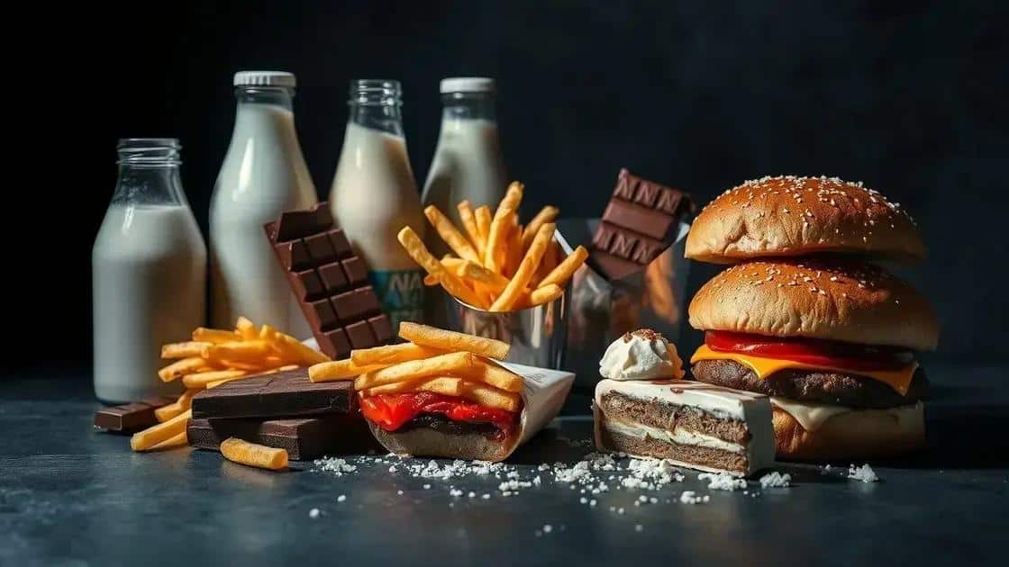 Alimentos a evitar para prevenir acne Alimentos a evitar para prevenir acne