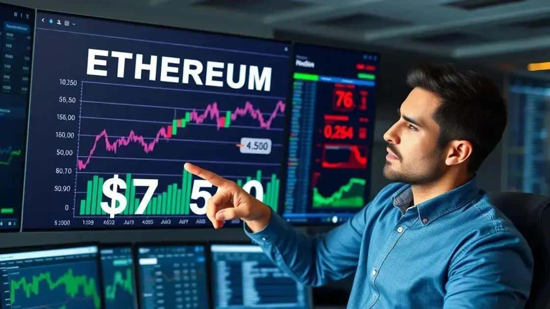Análise da previsão para Ethereum atingir US$7.500 Análise da previsão para Ethereum atingir US$7.500
