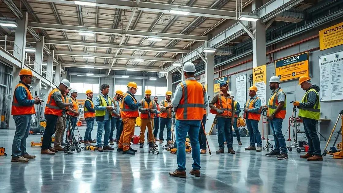 Aprendizados sobre segurança no trabalho