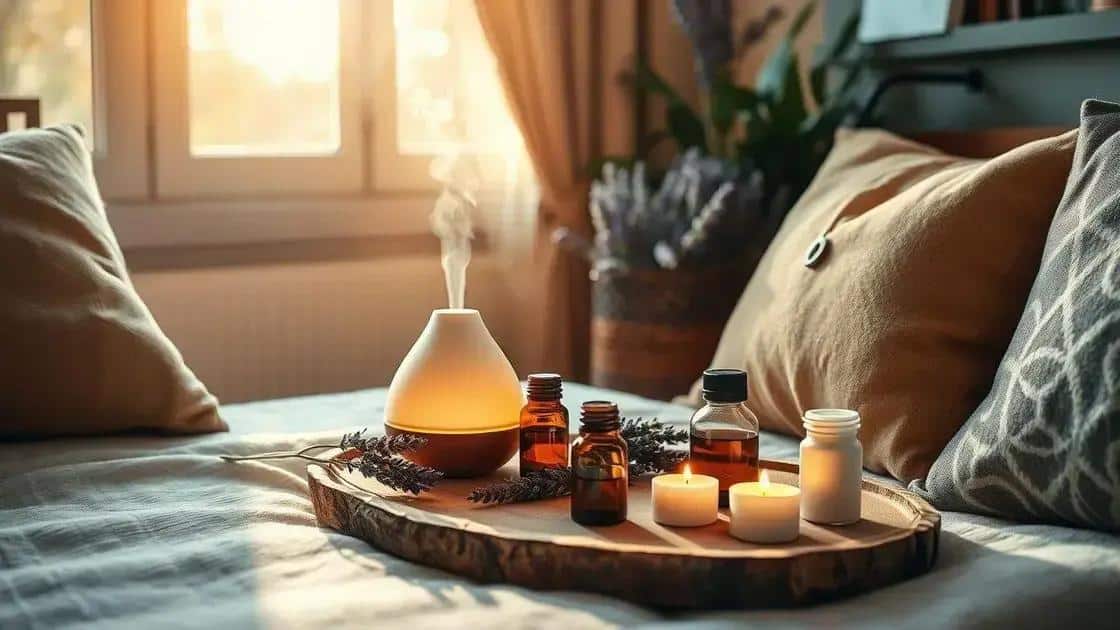 Aromaterapia caseira para relaxamento Aromaterapia caseira para relaxamento