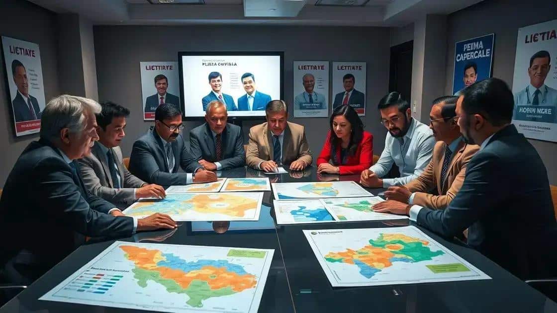 As estratégias dos partidos de centro para 2026