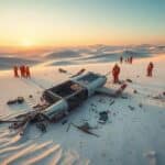 Avião de Pequeno Porte Cai nos Lençóis Maranhenses e Deixa Dois Mortos