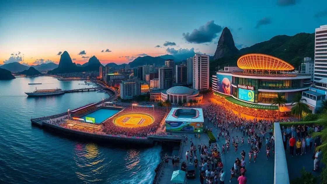 Cidades do Rio de Janeiro e Niterói disputam sede dos Jogos Pan-Americanos de 2031