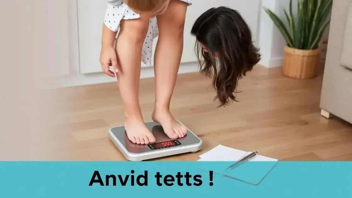 Como calcular o IMC na infância com exemplos práticos