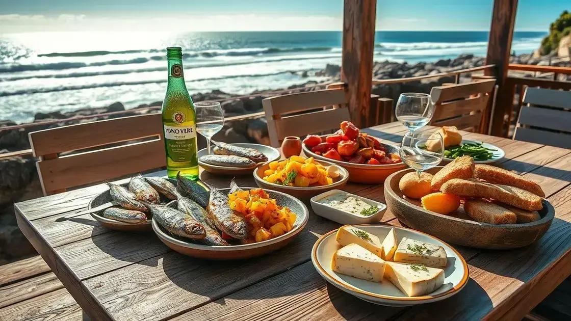 Como harmonizar com pratos típicos portugueses e dicas de consumo