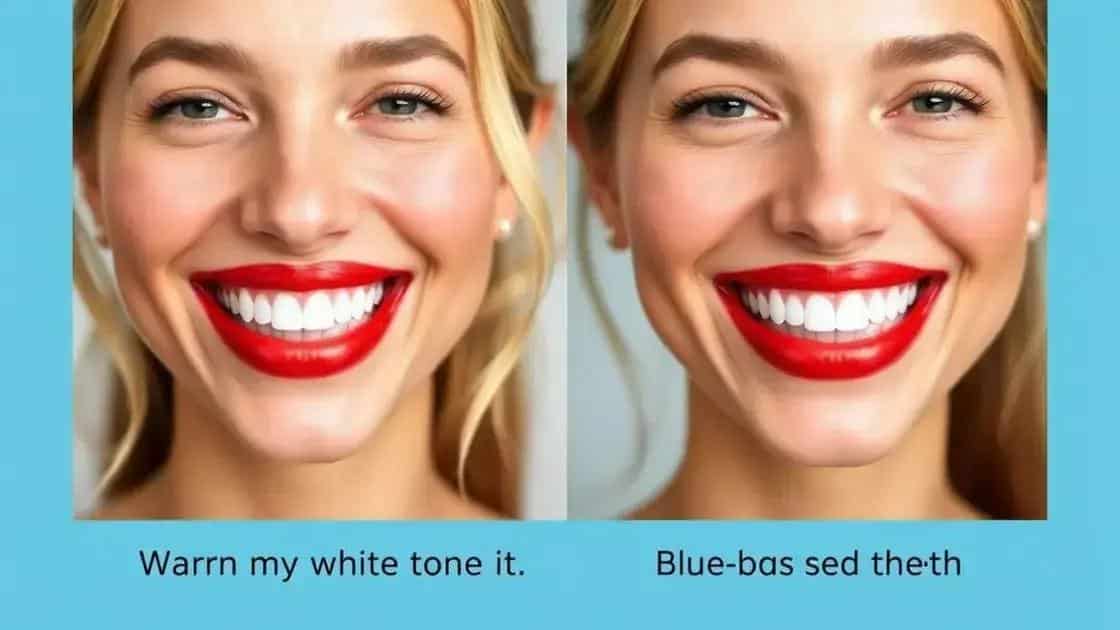 Como o subtom frio do batom influencia no sorriso