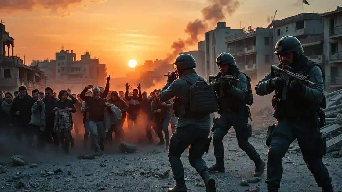 Conflitos na Palestina: crise humanitária e planos militares de Israel