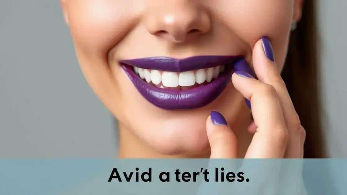 Cor de Batom que Realça Dentes Brancos e Valoriza Seu Sorriso