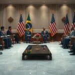 Crise diplomática Brasil-EUA após ameaças ao Supremo e convocação no Itamaraty