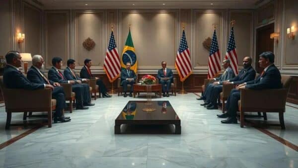 Crise diplomática Brasil-EUA após ameaças ao Supremo e convocação no Itamaraty