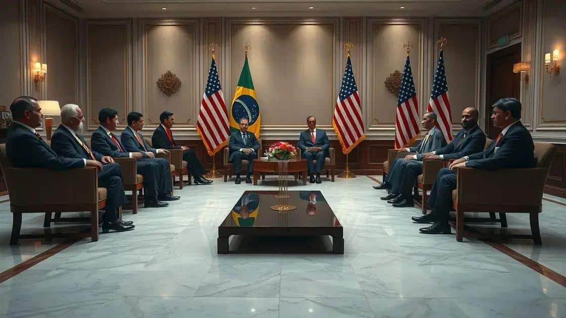 Crise diplomática Brasil-EUA após ameaças ao Supremo e convocação no Itamaraty