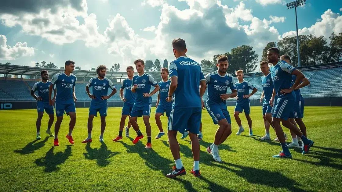 Cruzeiro se prepara para importantes jogos e disputa semifinal do Sub-20 nesta sexta-feira