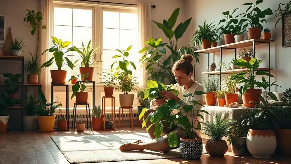 Cuidados ao escolher plantas para ambientes internos