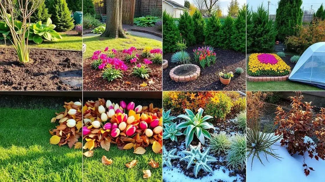 Cuidados sazonais para manter o jardim saudável