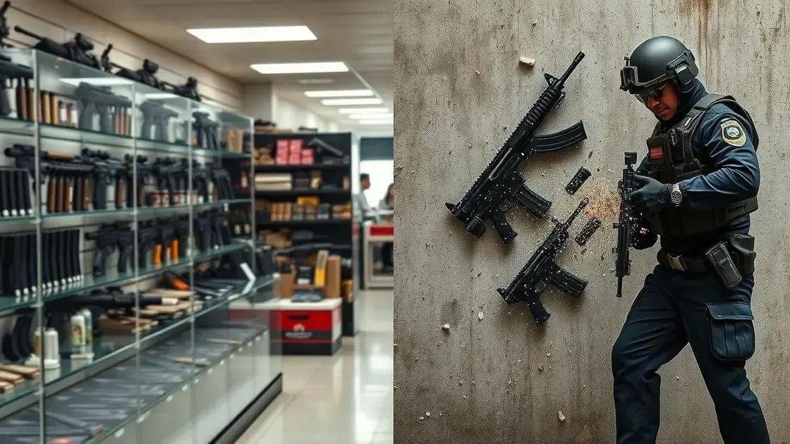 Debate sobre segurança e controle de armas Debate sobre segurança e controle de armas