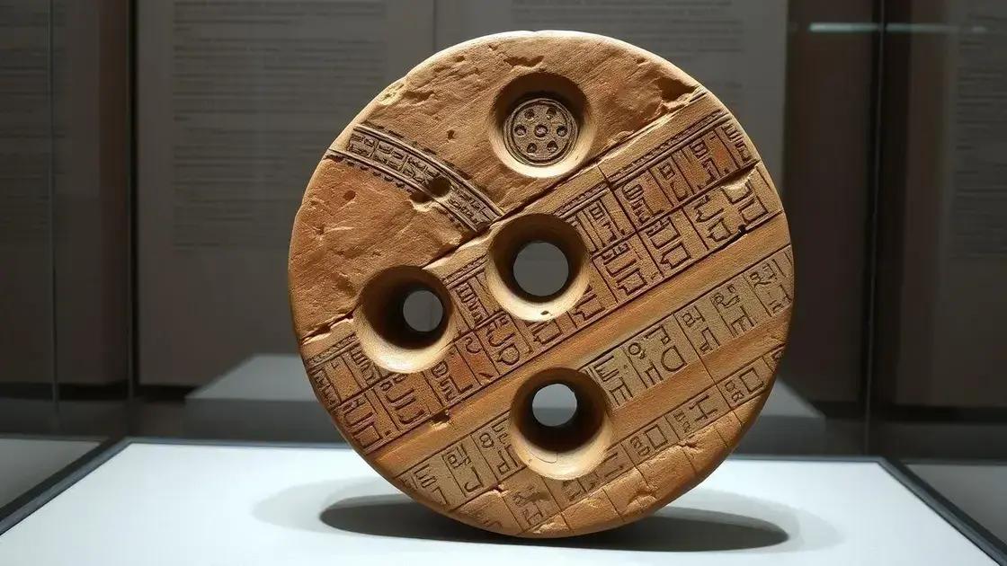 Descubra o mistério do Disco de Sabu, um artefato antigo que intriga arqueólogos há décadas