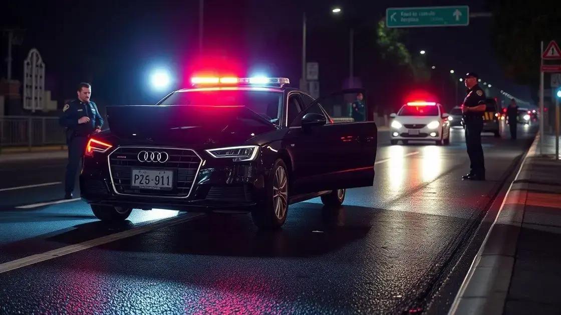 Detalhes do acidente no bairro da Barra da Tijuca