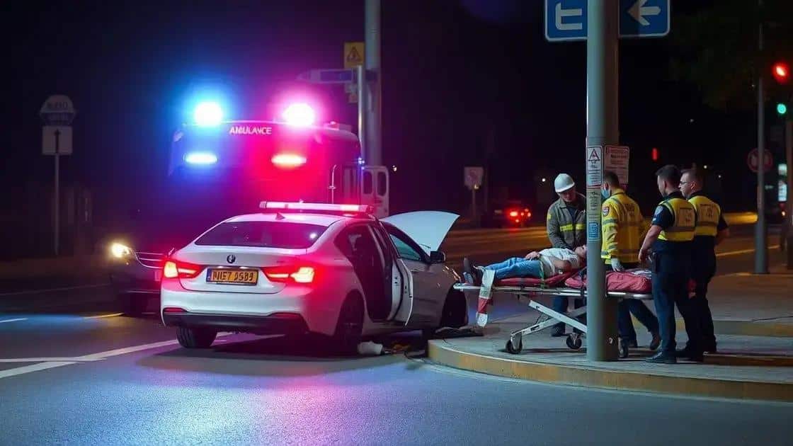 Detalhes sobre o acidente e os feridos