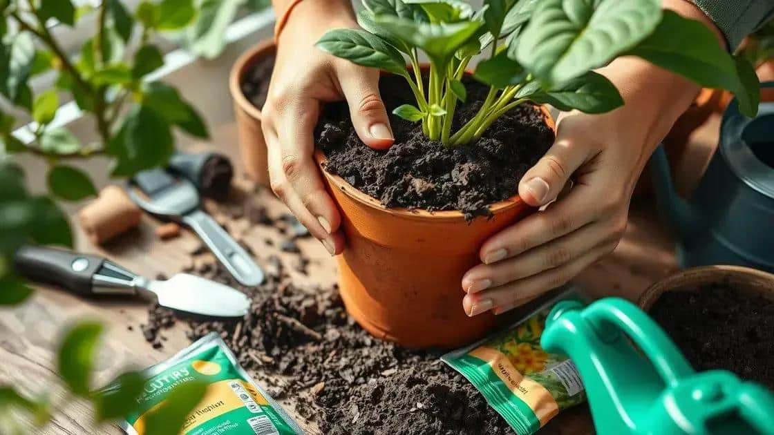 Dicas de fertilização e troca de terra Dicas de fertilização e troca de terra