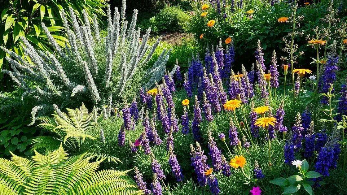 Escolha de plantas para jardins resilientes