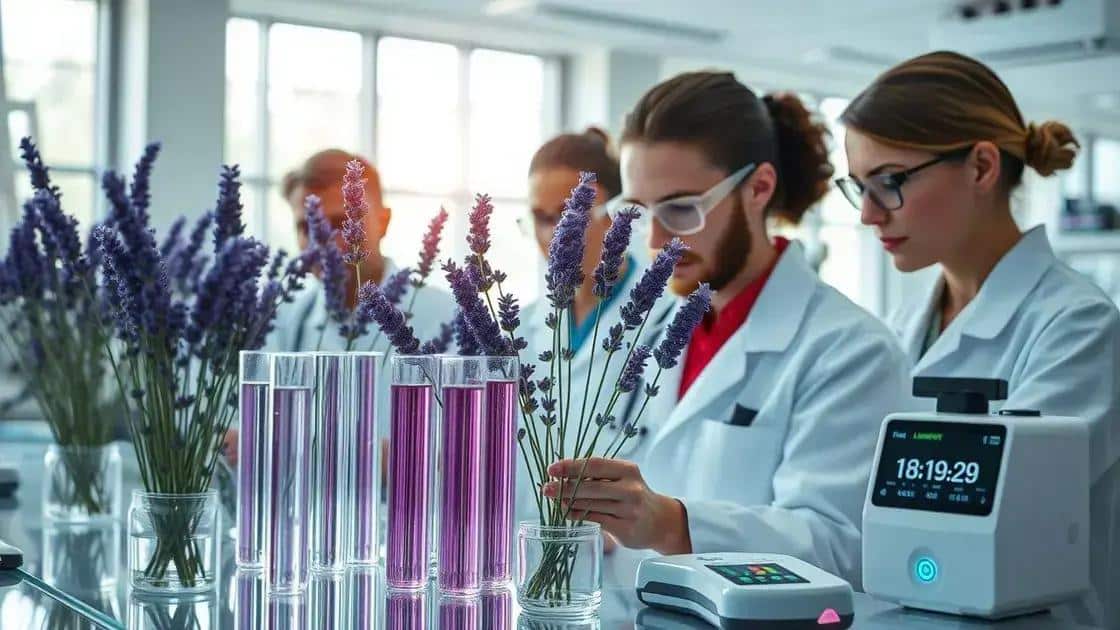 Estudos científicos sobre lavanda e qualidade do sono