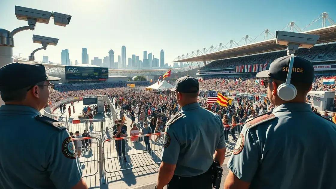 EUA reforçam segurança para Jogos Olímpicos de 2028 em Los Angeles