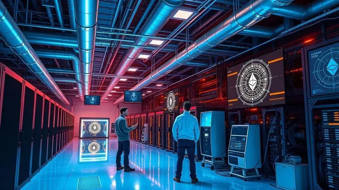 Expansão de operações de mineração e tesouraria Expansão de operações de mineração e tesouraria