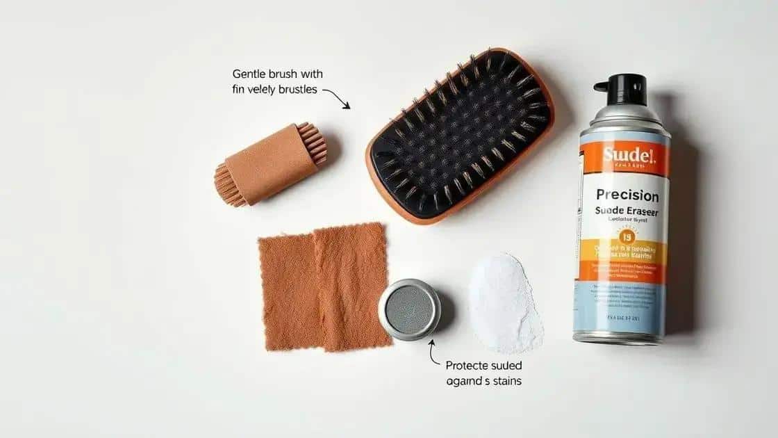 Ferramentas úteis para manter camurça Ferramentas úteis para manter camurça