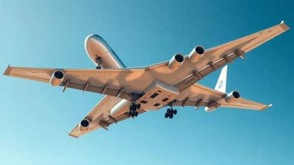 Gigantesco avião planeja revolucionar transporte de cargas pesadas