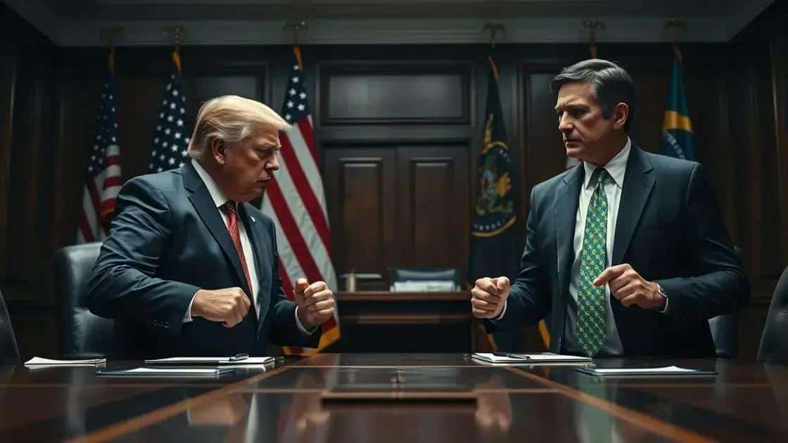 Guerra Diplomática Escalada Entre EUA e Brasil Sobre Soberania e Relações Internacionais