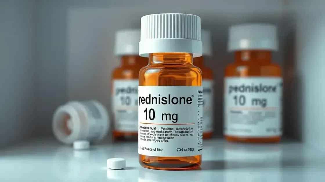 Guia essencial sobre a estabilidade e uso correto da prednisolona 10 mg