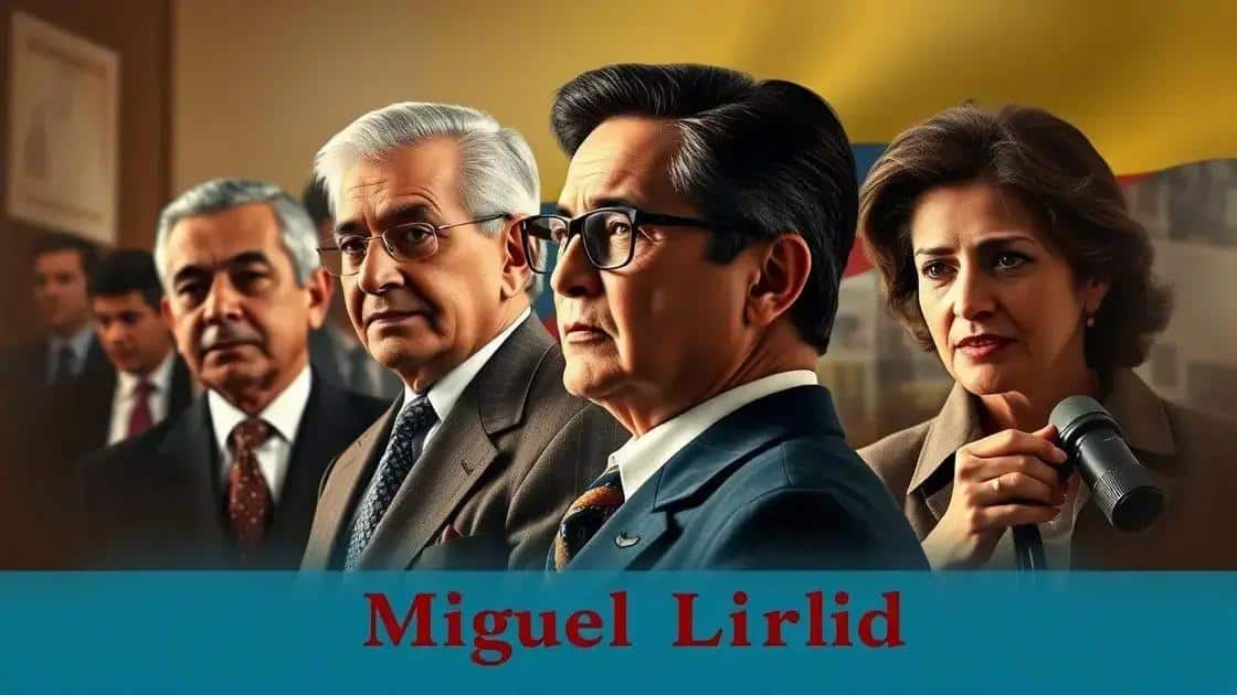 Histórico familiar e influência de figuras políticas Histórico familiar e influência de figuras políticas