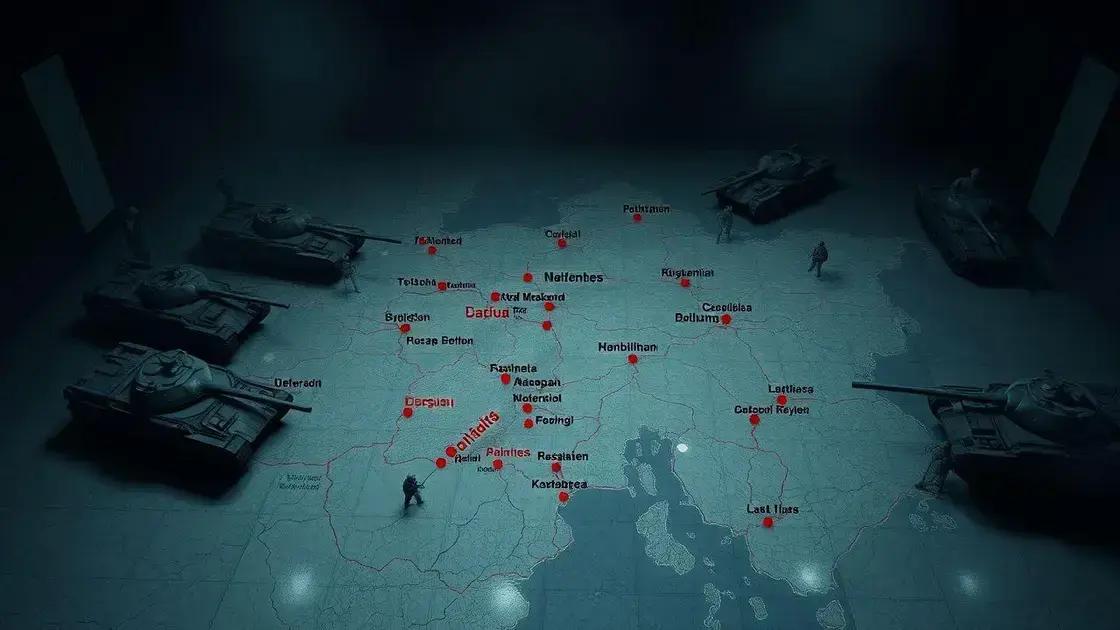 Impacto estratégico e militar da ocupação de cidades-chave Impacto estratégico e militar da ocupação de cidades-chave