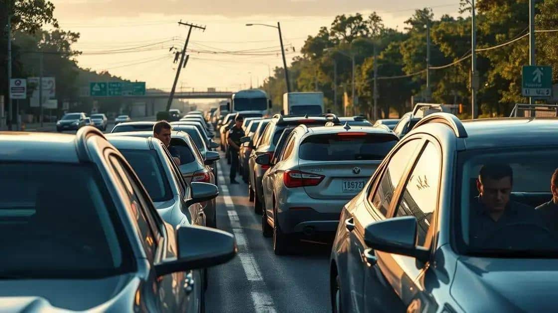 Impacto na via, trânsito e segurança pública Impacto na via, trânsito e segurança pública