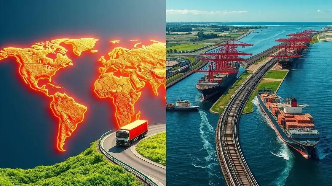 Impactos da demanda e logística no agronegócio Impactos da demanda e logística no agronegócio