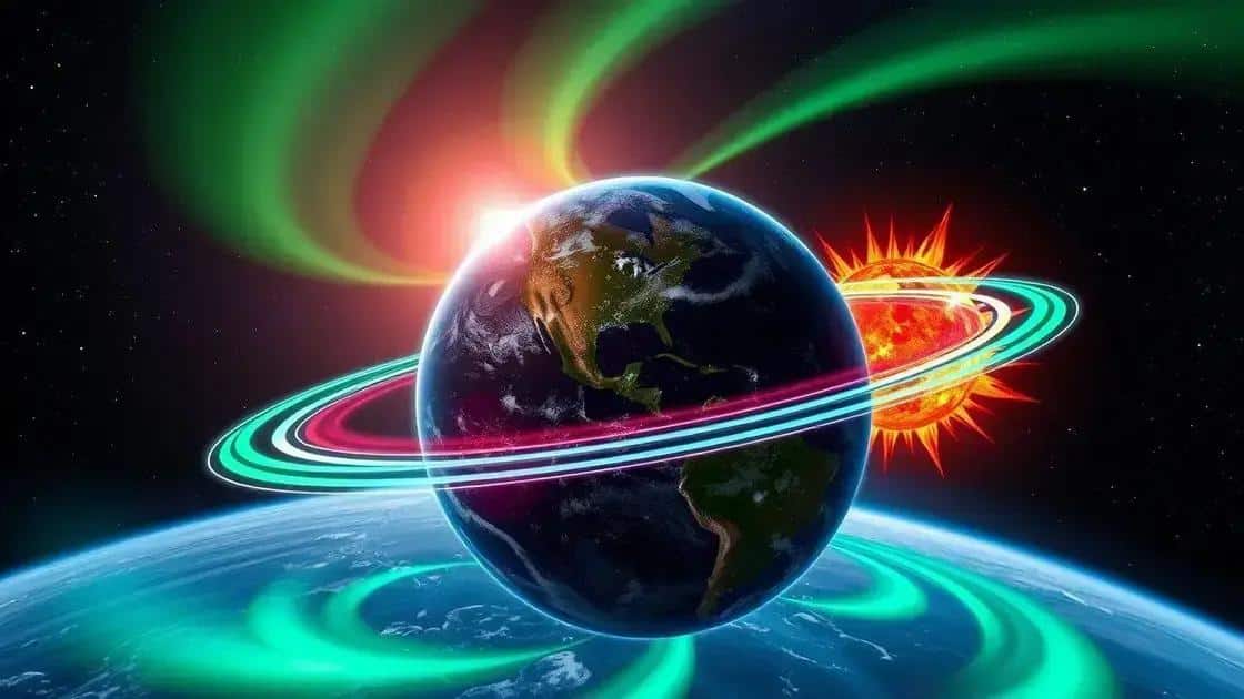 Impactos do clima solar no nosso planeta