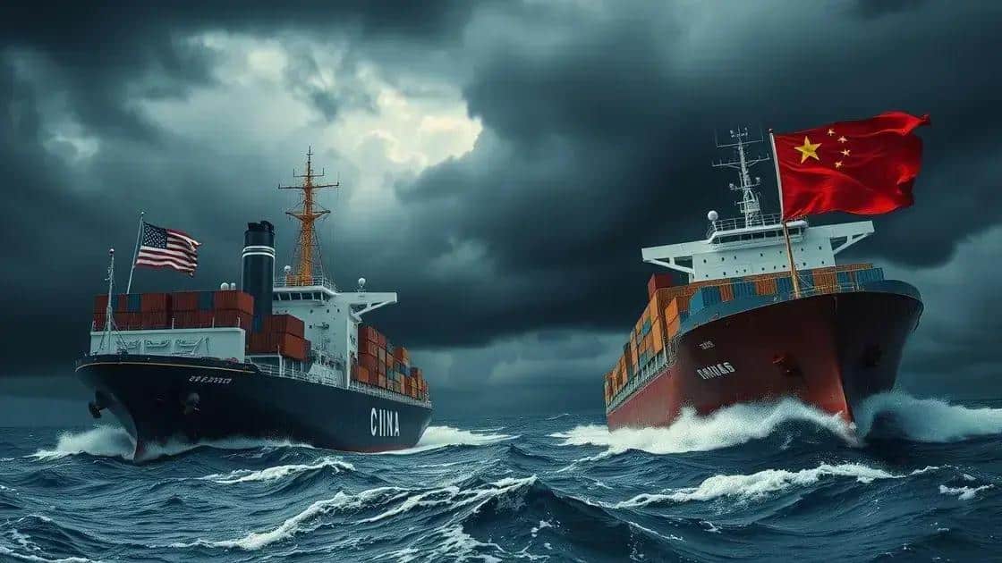 Impactos nas relações comerciais entre EUA e China Impactos nas relações comerciais entre EUA e China