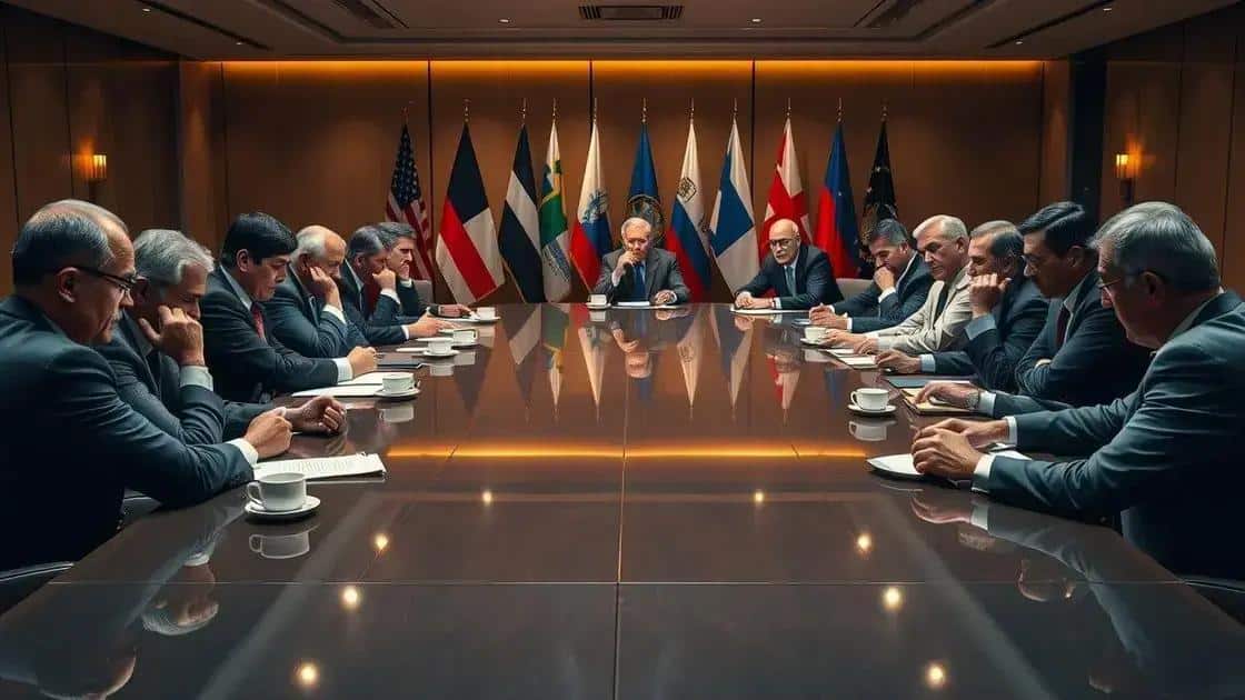 Impactos para a diplomacia e as negociações futuras