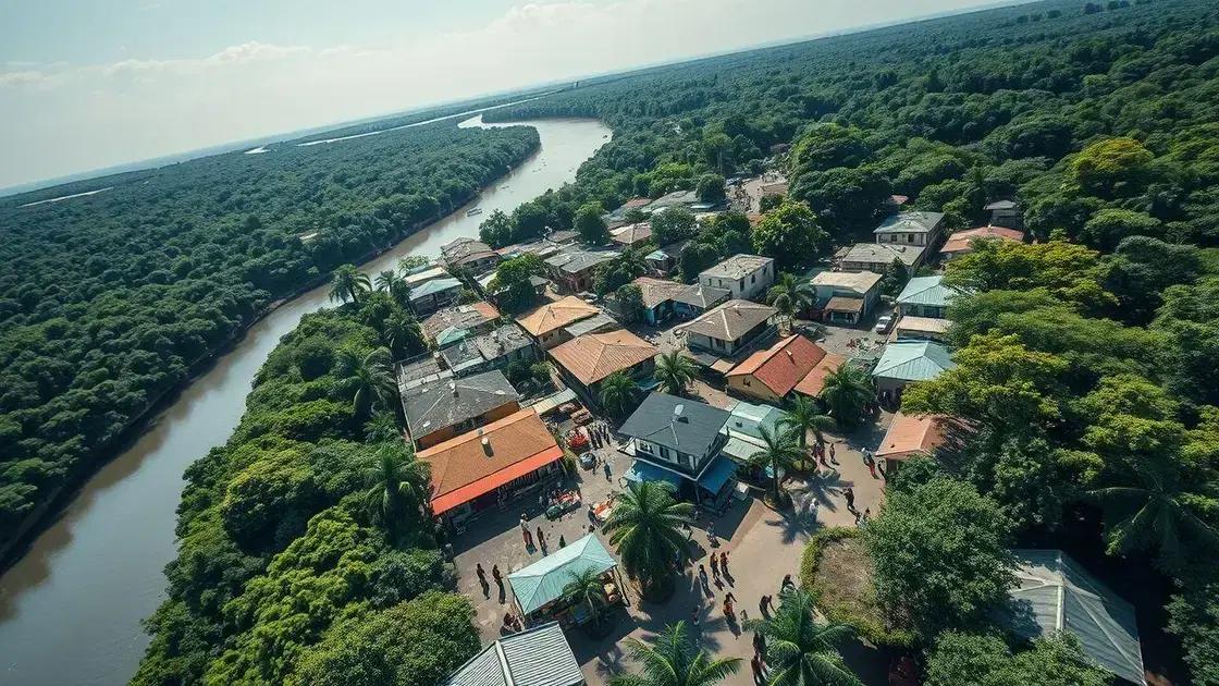 Impactos potenciais para cidades da região Impactos potenciais para cidades da região