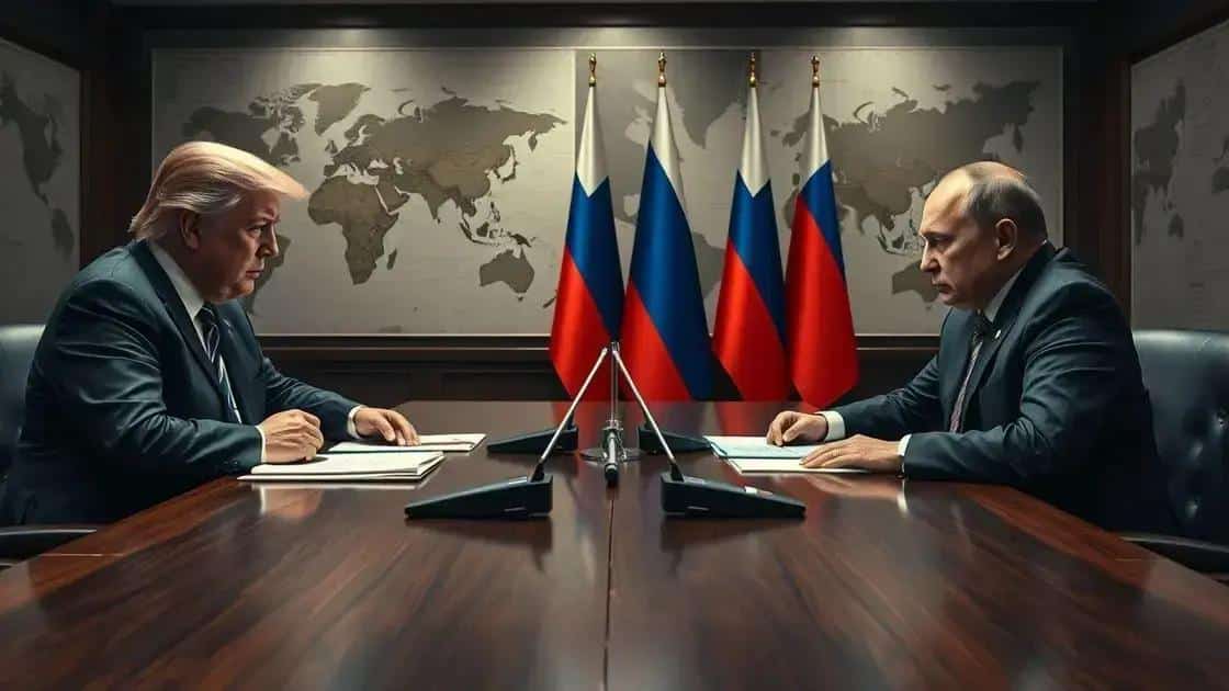 Implicações do encontro Trump-Putin e o futuro da diplomacia global