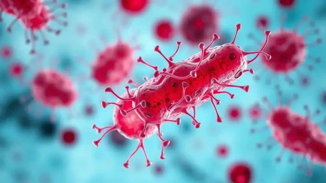 Infecção bacteriana que levou às cirurgias Infecção bacteriana que levou às cirurgias