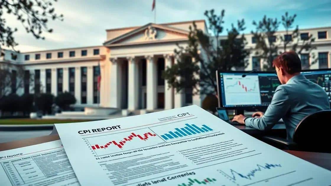 Influência do CPI dos EUA na política monetária