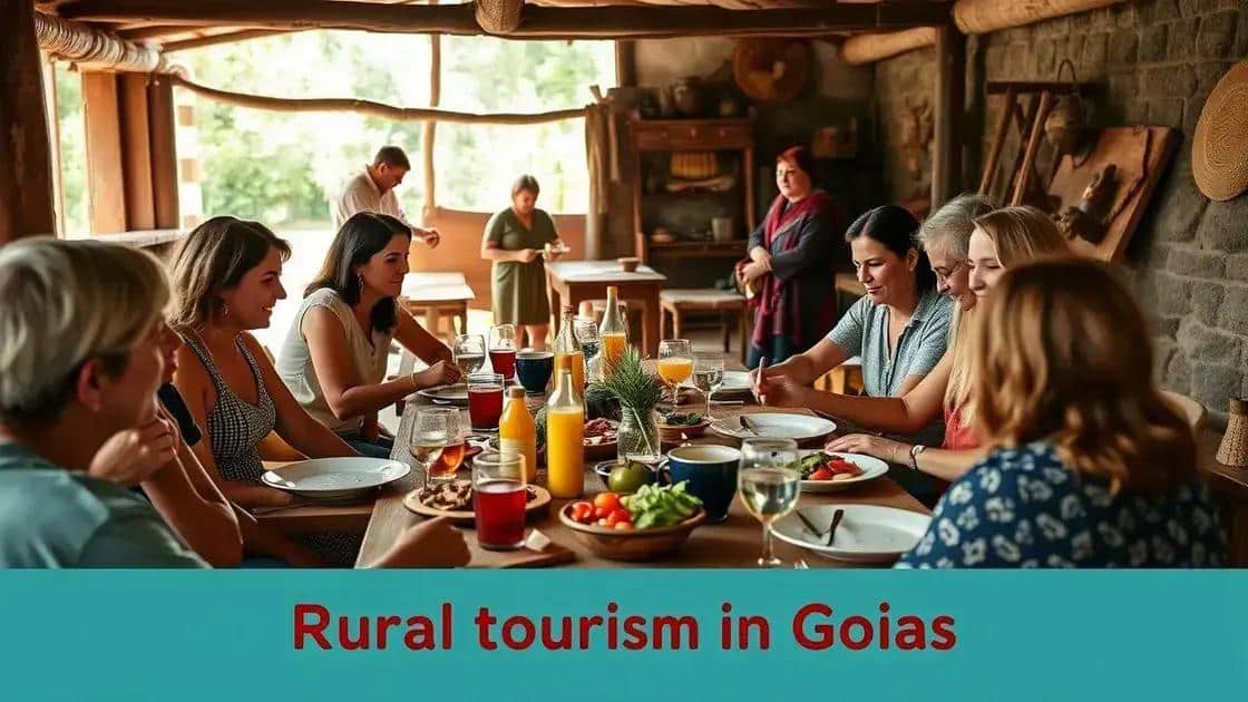Inovação no turismo rural: experiências gastronômicas e culturais em Goiás