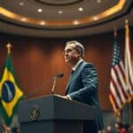 Lula critica comportamento dos EUA e reforça postura do Brasil na política internacional