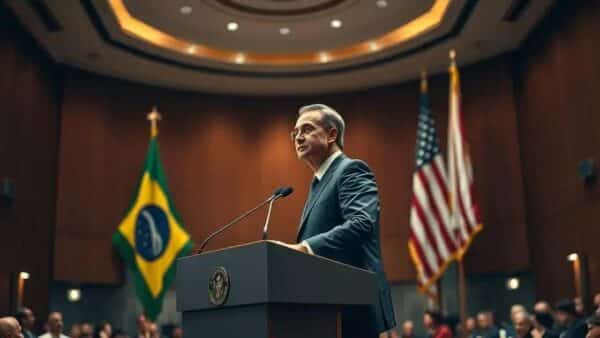 Lula critica comportamento dos EUA e reforça postura do Brasil na política internacional