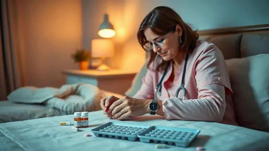 Medicamentos paliativos: como funcionam no cuidado de fim de vida