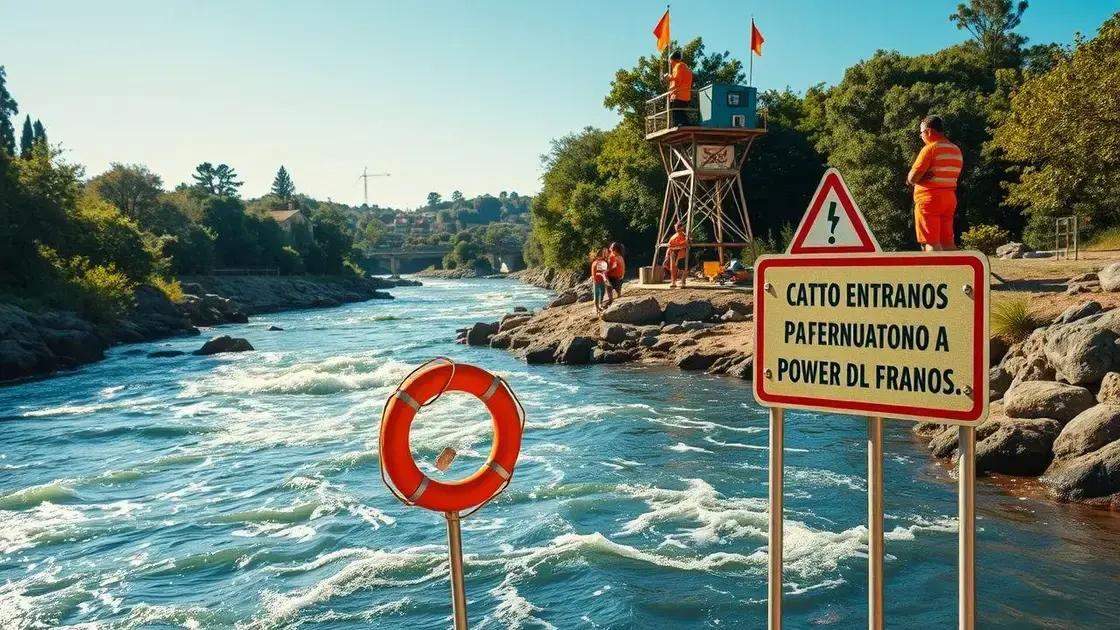 Medidas de segurança e recomendações para evitar acidentes